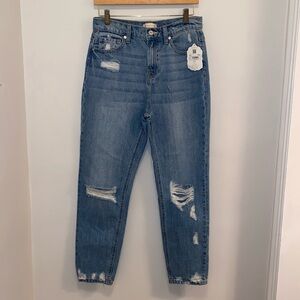 New Altar'd State Sky Blue Straight Leg Jeans